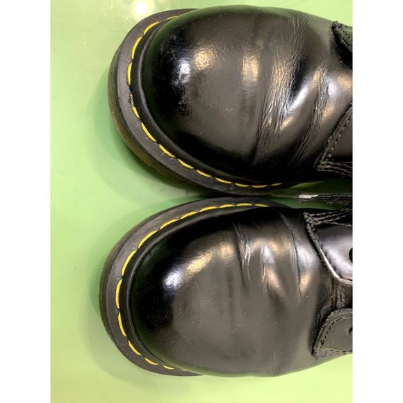 Dr. Martens 1460 Women's Black Smooth Leather Lace Up Boots Size US 9/ EU 41 - Picture 6 of 11